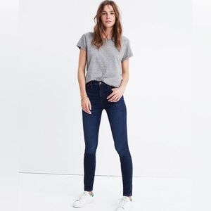 Madewell 10” High-Rise Skinny Jeans Size 24
